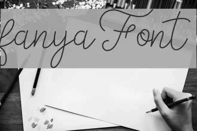 fanya Font examples