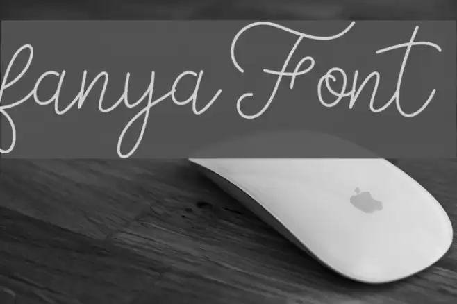 fanya Font examples