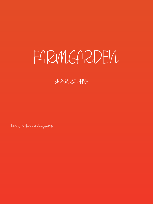 farmgarden Poster