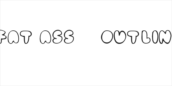 fat ass    outline Logo