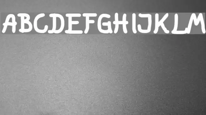 fat marker Font examples