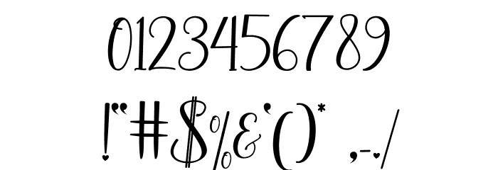 fatayah irhami Font OTHER CHARS
