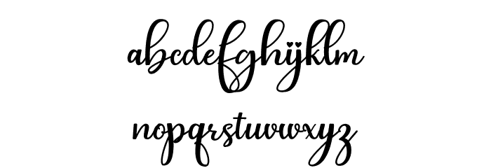 fatayah irhami Font LOWERCASE
