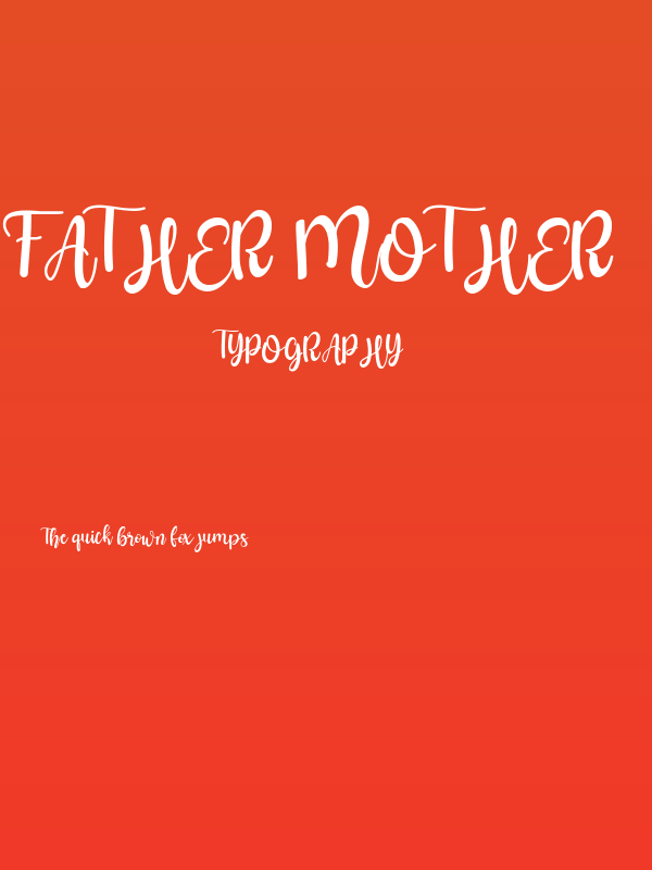 father mother Poster