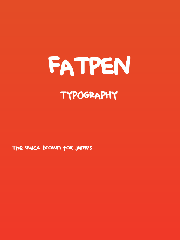fatpen Poster