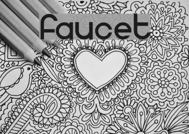 faucet フォント examples