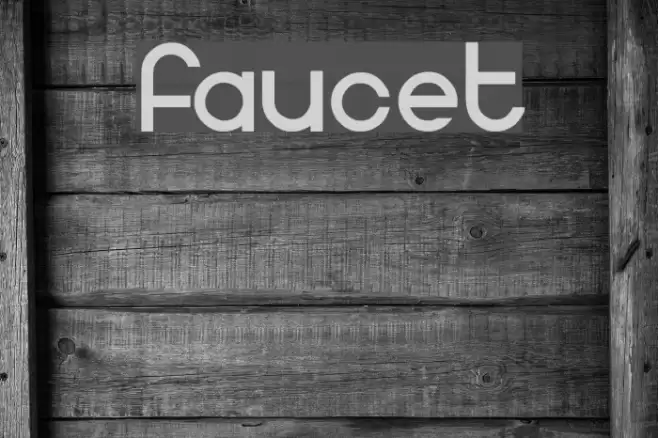 faucet フォント examples