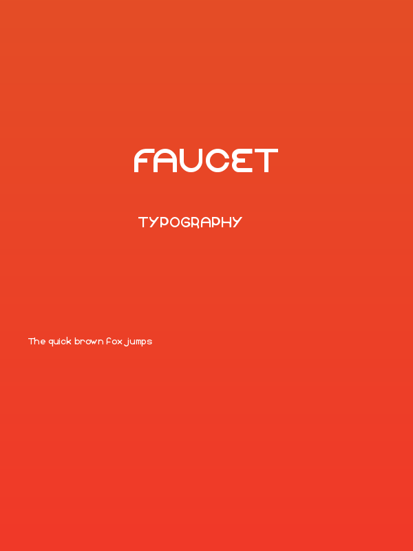 faucet Poster