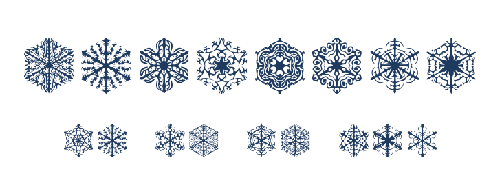 fauxsnow Font Preview