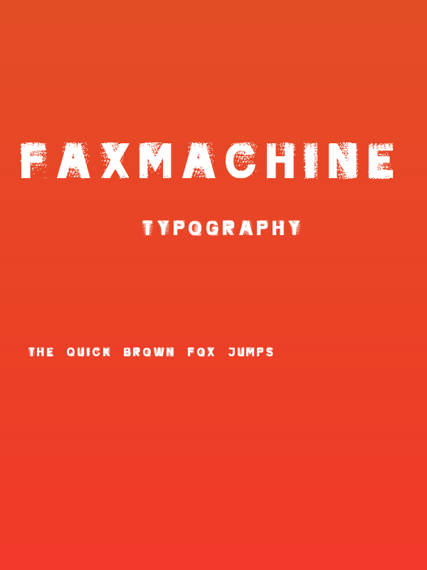faxmachine Poster