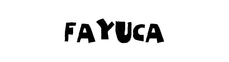 fayuca  Frei Schriftart Herunterladen