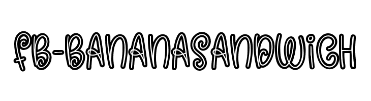 FB-BananaSandwich  font caratteri gratis