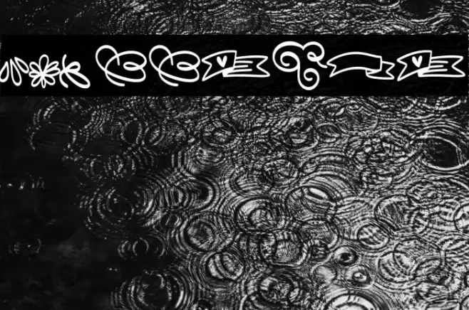 FB-Doodled Font examples