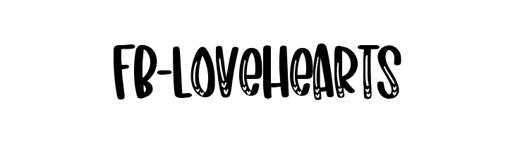 FB-LoveHearts  免费字体下载