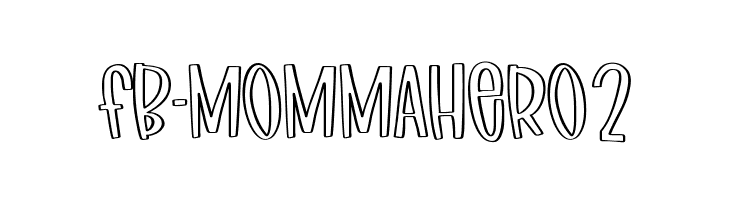 FB-MommaHero2  les polices de caractères gratuit tlcharger