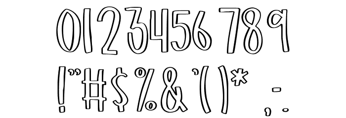 FB-MommaHero2 Font OTHER CHARS