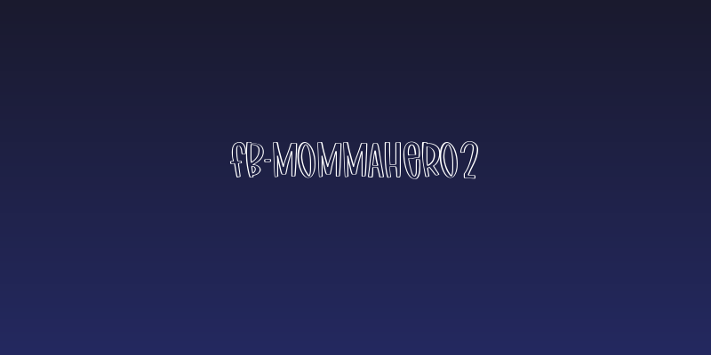 FB-MommaHero2 Social Header