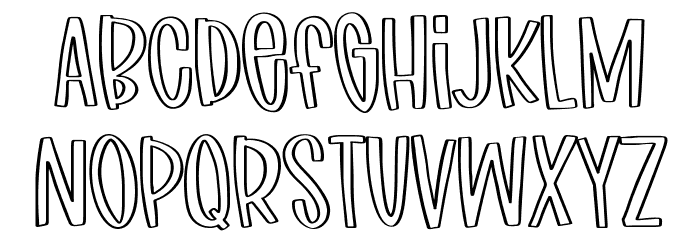FB-MommaHero2 Font LOWERCASE