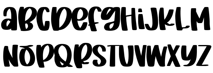 FB-Strawberry Font LOWERCASE