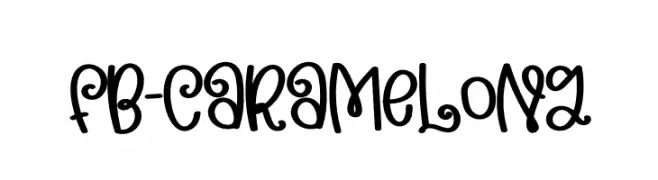 FB-caramelong  Frei Schriftart Herunterladen