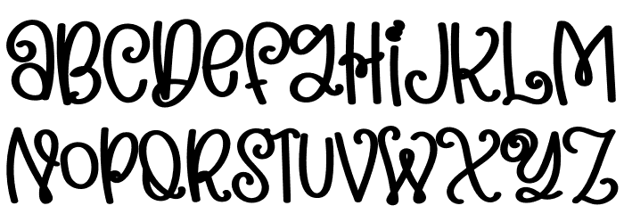 FB-caramelong Font Litere mici