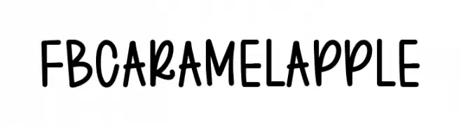 FBCaramelApple  Free Fonts Download