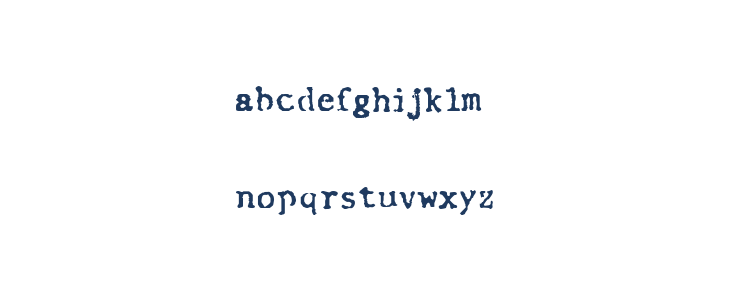 FBI Old Report Regular Lowercase