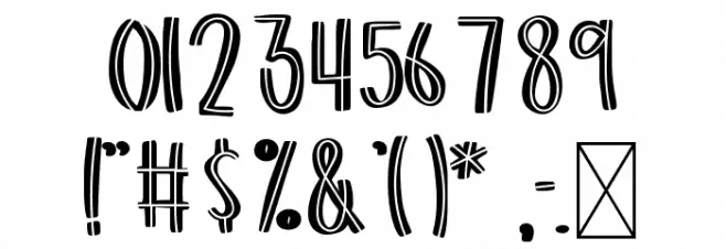 FBLawnmower Font OTHER CHARS