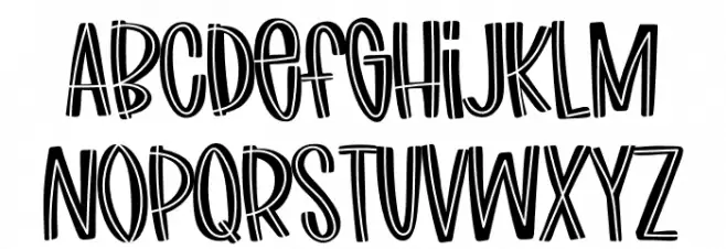 FBLawnmower Font UPPERCASE