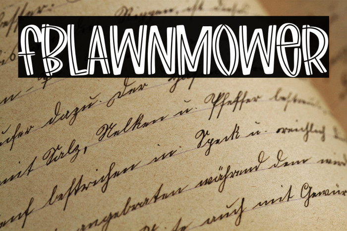 FBLawnmower Example 3
