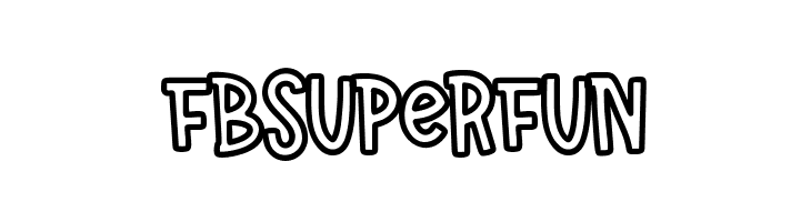 FBSuperFun  les polices de caractères gratuit tlcharger