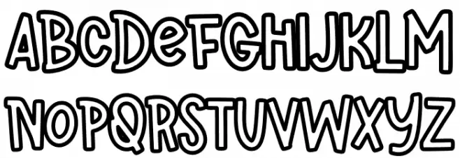 FBSuperFun Fonte MAIÚSCULAS