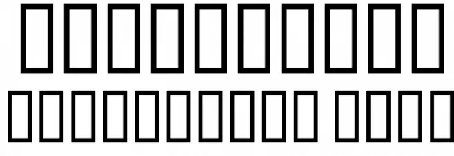 fb_nyan Font OTHER CHARS