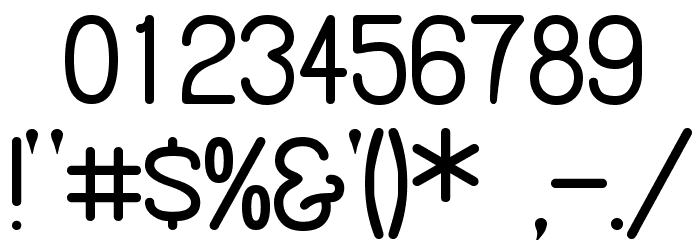 FC Basic Font Font OTHER CHARS