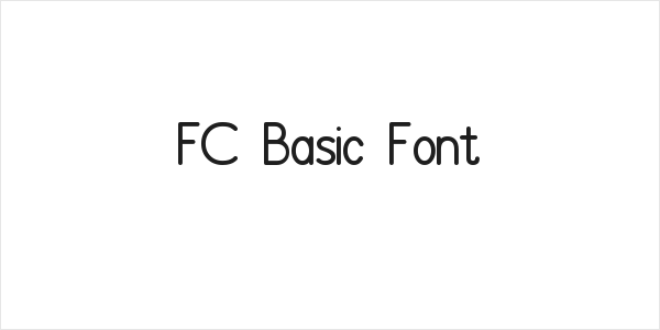 FC Basic Font Logo