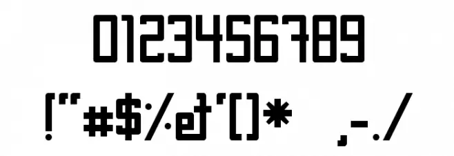 Fcraft Sidarta Bold Font OTHER CHARS