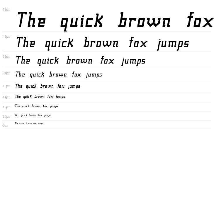 Fcraft Sidarta Italic Waterfall