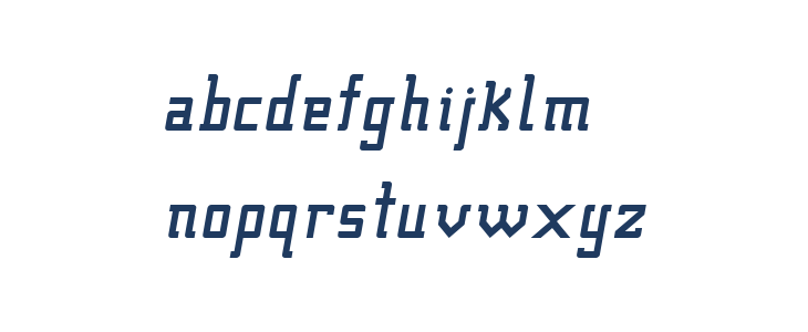 Fcraft Sidarta Italic Lowercase