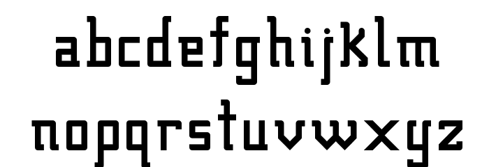 Fcraft Sidarta Font LOWERCASE