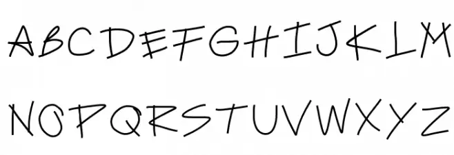 fck me harder1 Schriftart Groß