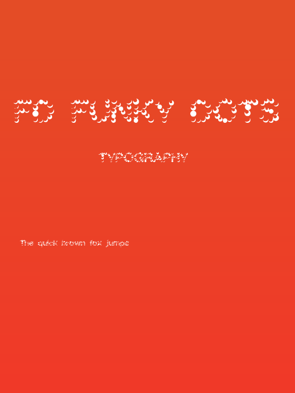 FD Funky Dots Poster