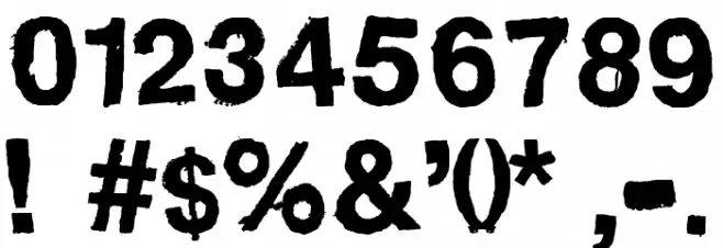 FD Helwoodica Font OTHER CHARS