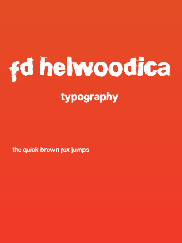 FD Helwoodica Poster