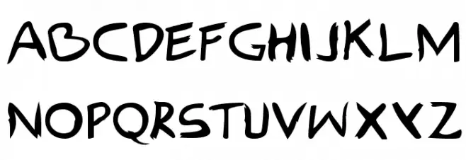 FD Ilhoscript Fonte MAIÚSCULAS