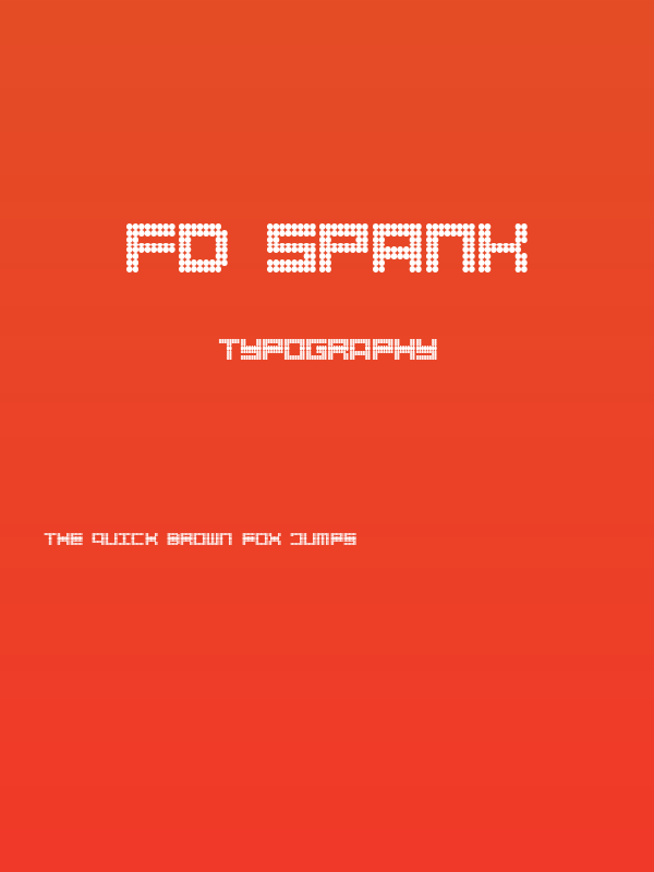 FD Spank Poster