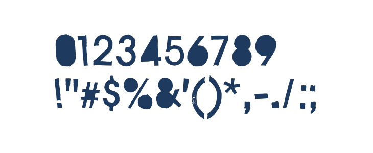 FD Stenciluxe Other Characters