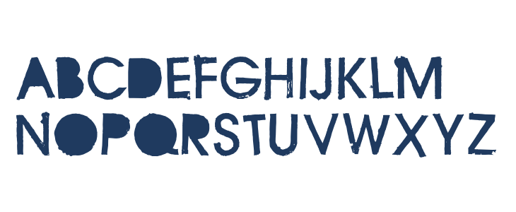 FD Stenciluxe Uppercase