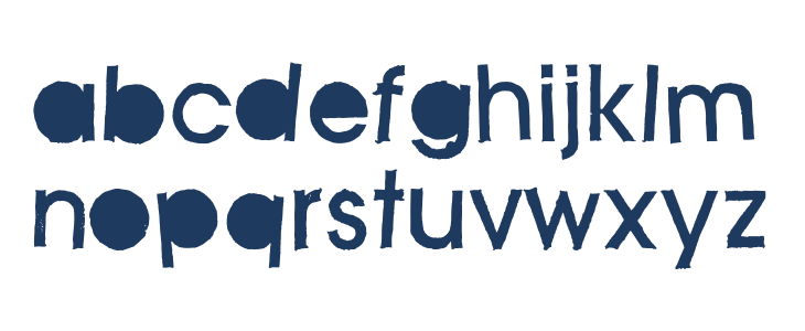 FD Stenciluxe Lowercase