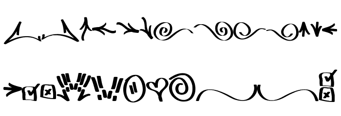 FD Wordplay Font LOWERCASE