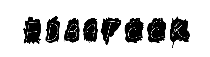 FDBateek  Frei Schriftart Herunterladen